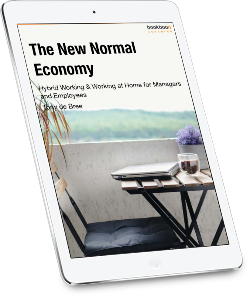 The New Normal Economy - Hybrid Working And Remote Working For Managers and Employees by Tony de Bree 